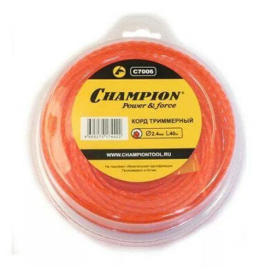 Корд триммерный Champion Twisted Square C7006