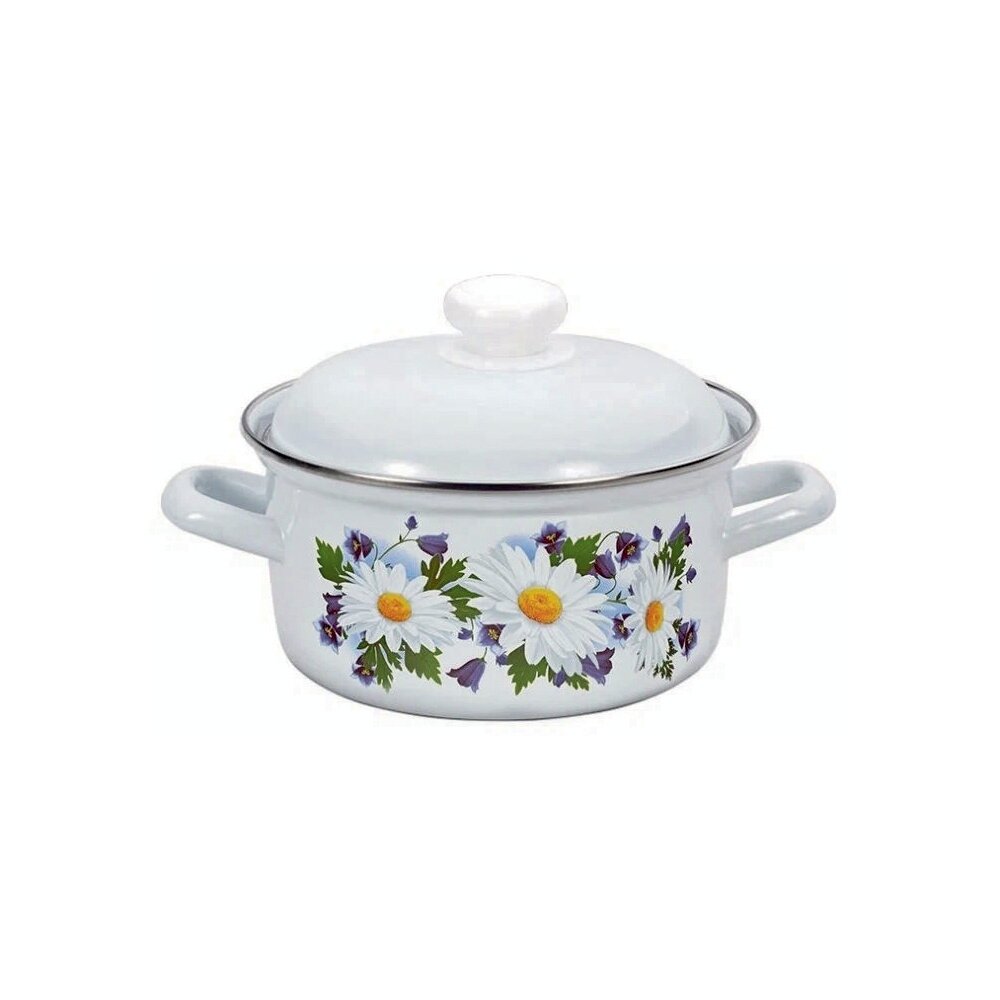 фото Кастрюля Лысьва 1508АП2/4 1.5л Ромашковое поле