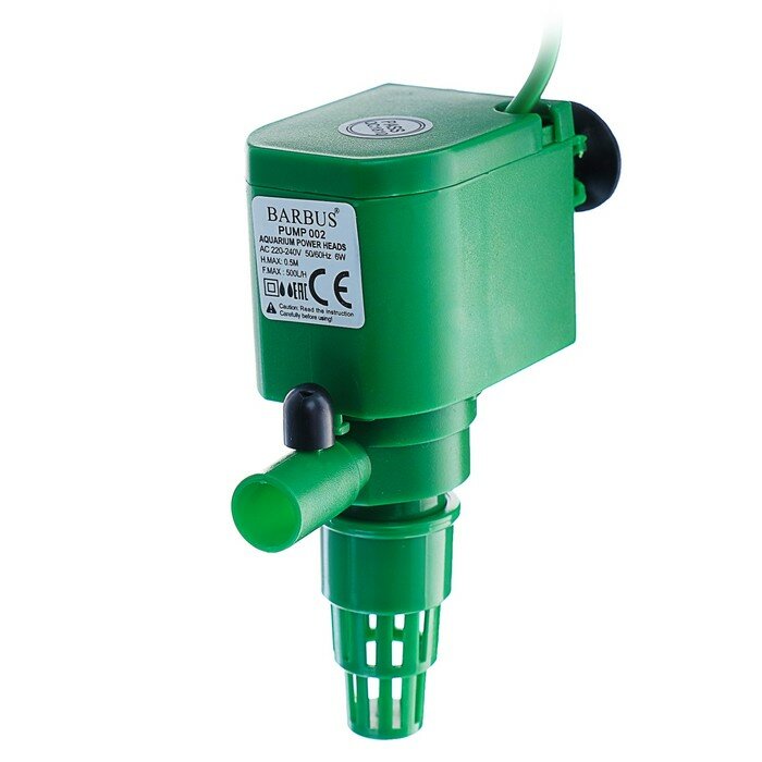 Помпа BARBUS PUMP 002, (500 L/H) 6 W, подъём 0,5 м