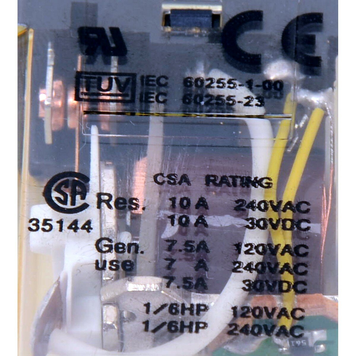 Реле электромагнитное IDEC RH2B-UL AC220-240V (014228) - фотография № 2