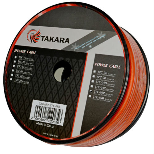 фото Силовой кабель TAKARA TPC-08R (1 метр)