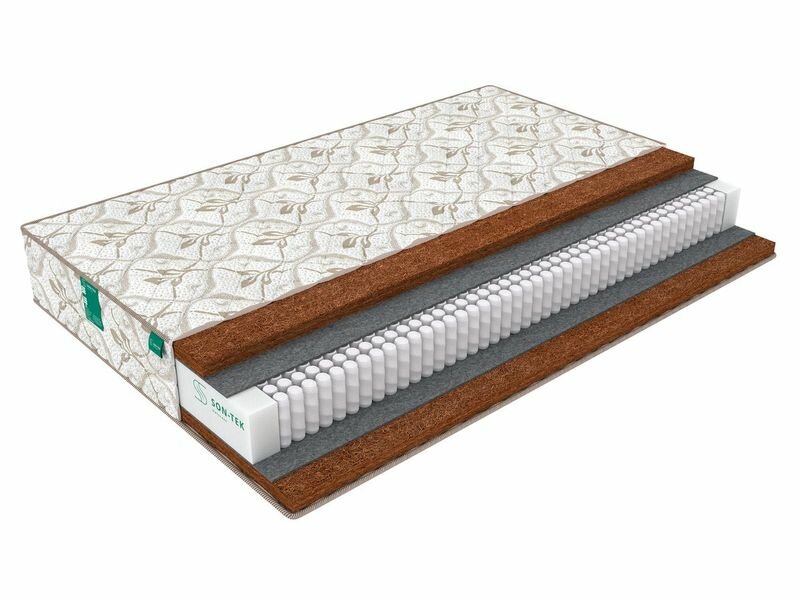 Матрас Sleeptek Perfect Cocos Double, 100x200 см (нестандартный), пружинный