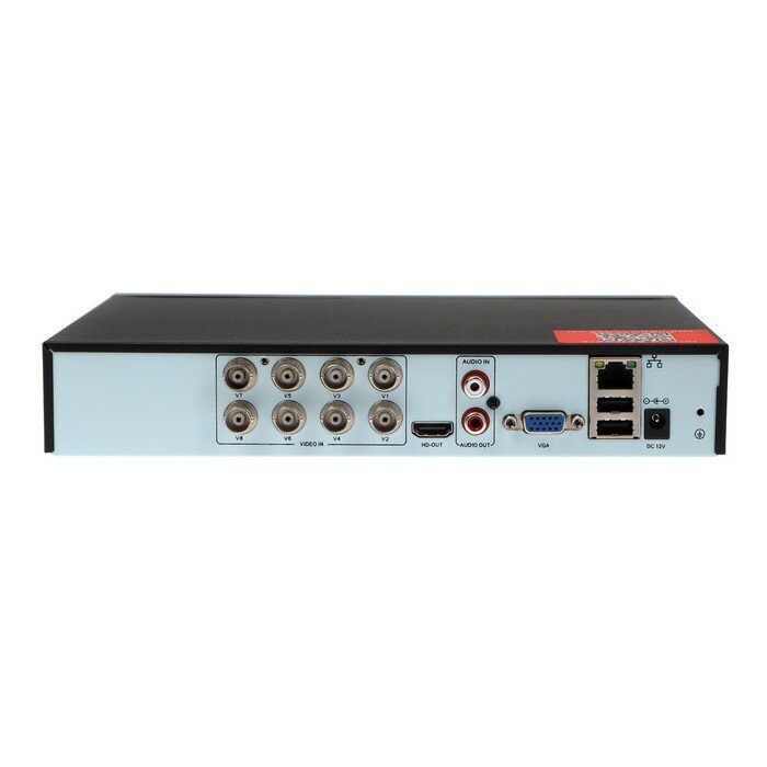 Si-Cam Видеорегистратор гибридный SC-HVR8 2MPN 5МPN, 8 каналов, AHD, 5 Мп, H.265 - фотография № 3
