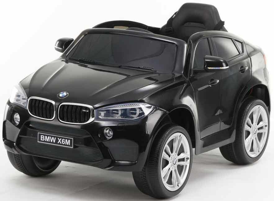 Электромобиль RiverToys BMW X6M JJ2199 Черный глянец