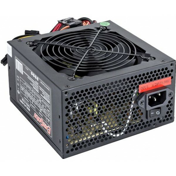 Блок питания 400W Exegate 400NPX, ATX, SC, black, 12cm fan, 24p+4p, 6/8p PCI-E, 3*SATA, 2*IDE, FDD + кабель 220V с защитой от выдергивания