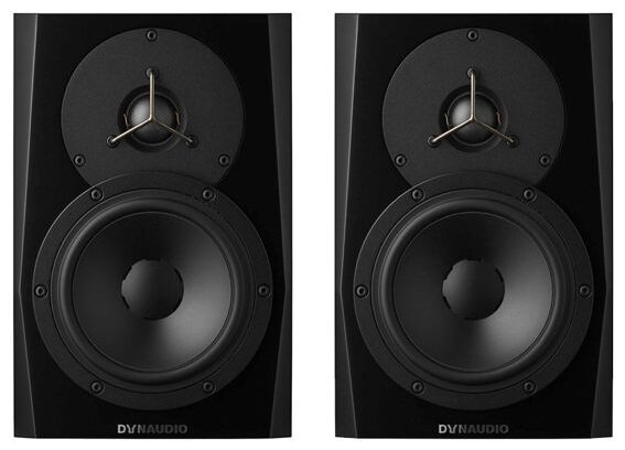 Dynaudio LYD-5 Pair стереопара активных мониторов ближнего поля с черной лицевой панелью