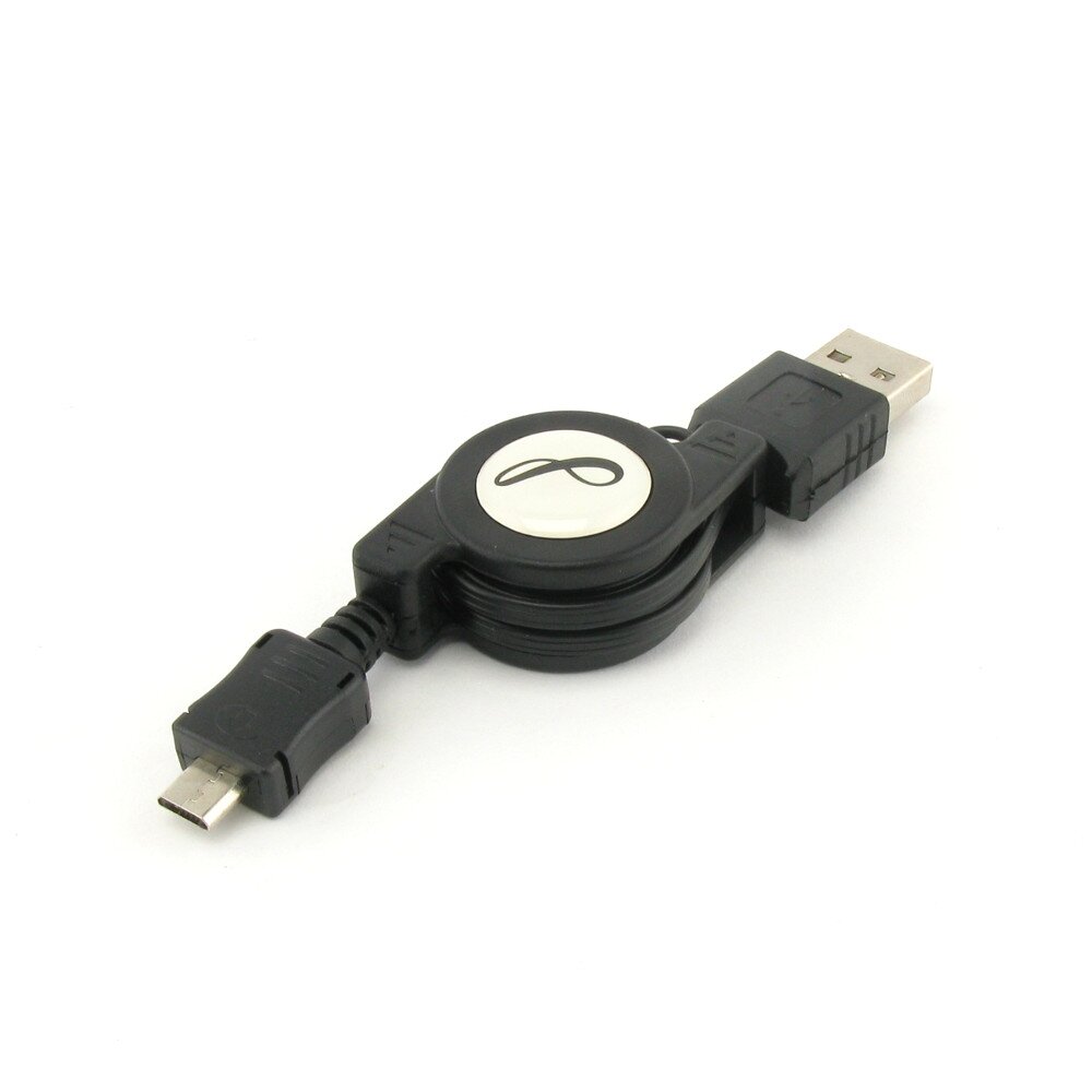 Кабель USB A --> Micro USB 5P (B) 0.8м (рулетка) (USB 2.0)