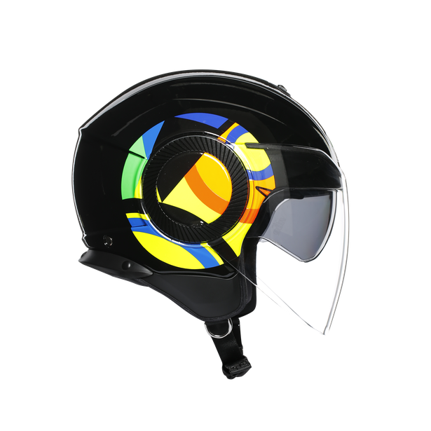 Шлем AGV ORBYT TOP Sun&Moon 46 Black XS