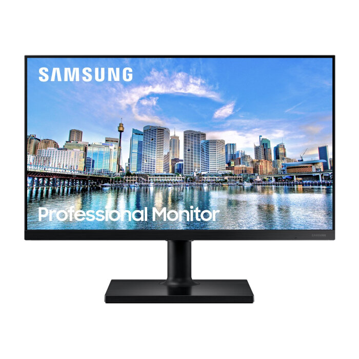 27" SAMSUNG F27T450FQC Black (IPS, 1920x1080, HDMI+HDMI+DP, 5 ms, 178°/178°, 250 cd/m, 1000:1, Pivot, встр. БП, VESA) (нет ев