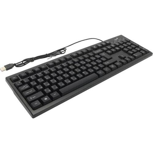Клавиатура проводная Genius SlimStar 100 black USB (31300005419)