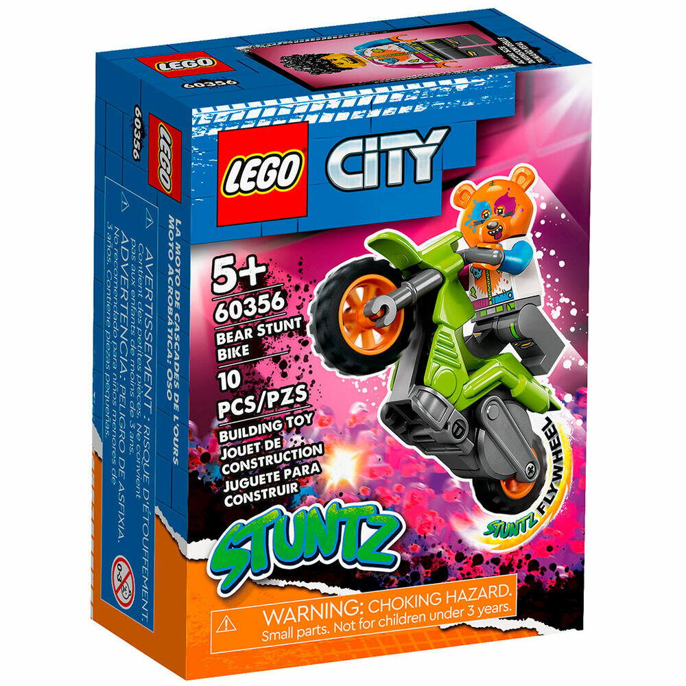 Конструктор LEGO City 60356 Bear Stunt Bike