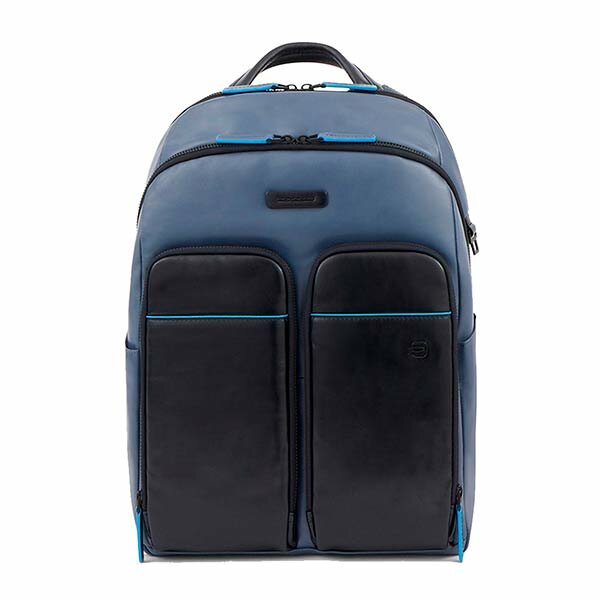 Рюкзак мужской Piquadro Blue Square Revamp темно-синий/синий (ca5574b2v/blbl) - фото №1