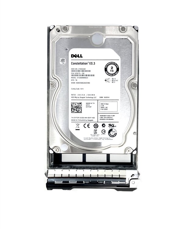 Жесткий диск Dell Seagate 3.5" 2TB SAS 7.2K 6Gb 9YZ268-150