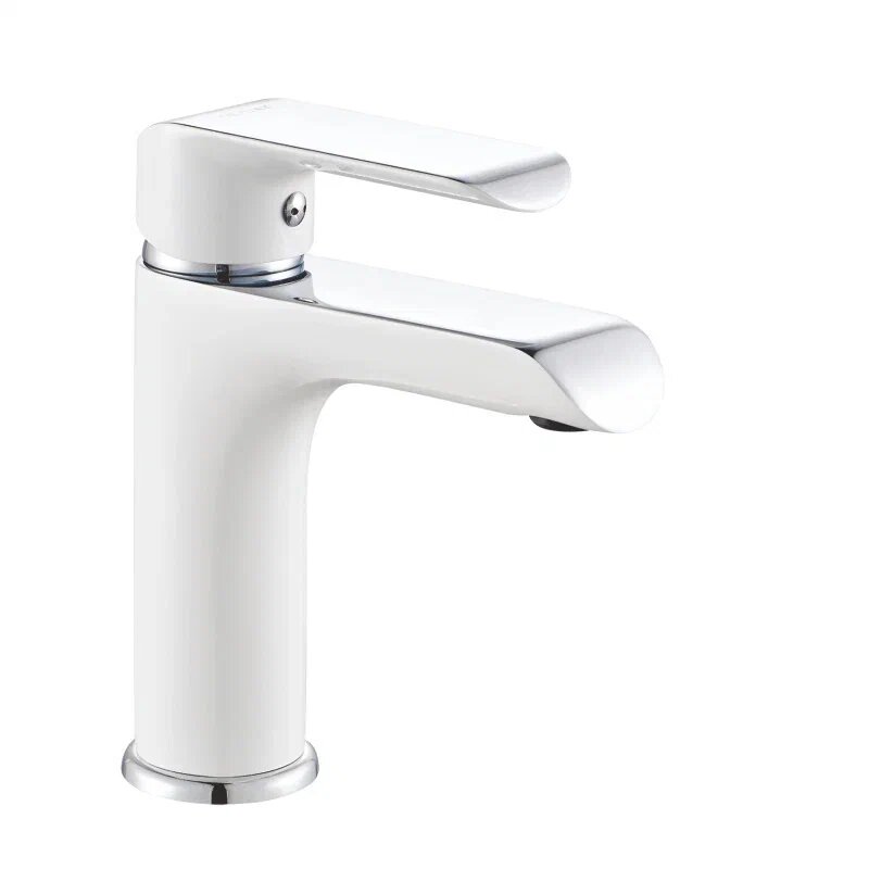 Rose Смеситель для раковины Rose R21F R2101F, белый/хром