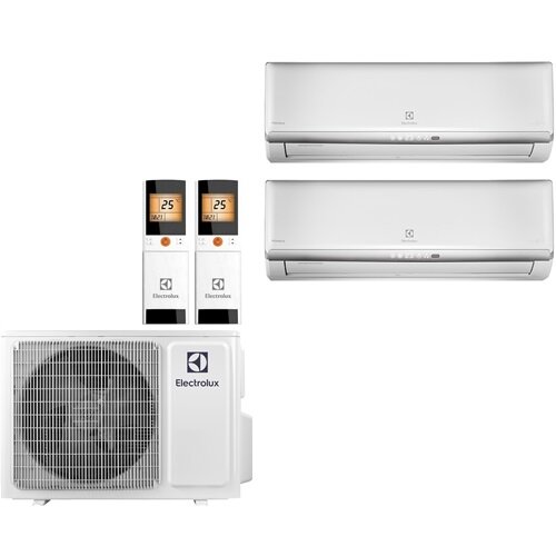 Мульти сплит система на 2 комнаты Electrolux EACS/I-07HM FMI+EACS/I-12HM FMI/EACO/I-18 FMI-2/N8