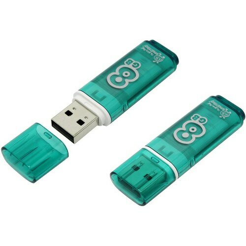 Флешка Smartbuy Glossy SB8GBGS-G 8 Гб Green