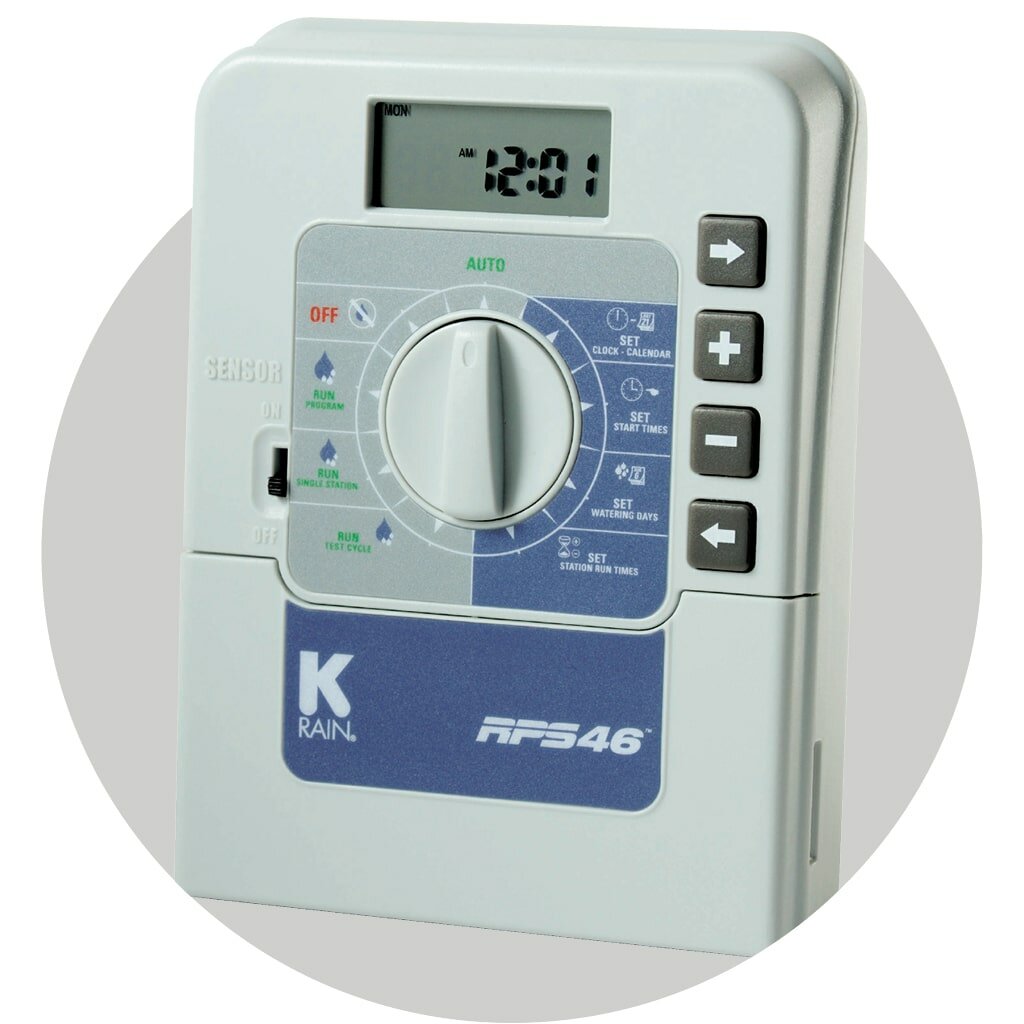 K-Rain 3506 - контроллер полива RPS 46 MINI - 6 станций внутренний