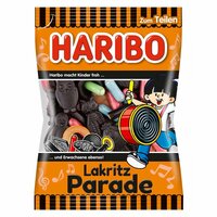 Жевательный мармелад Haribo Lakritz Parade (Германия), 175 г