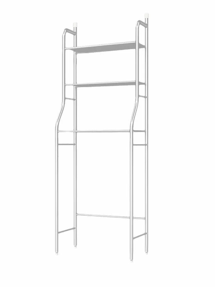 Стеллаж для туалета/ванной HW47883WH - фотография № 2