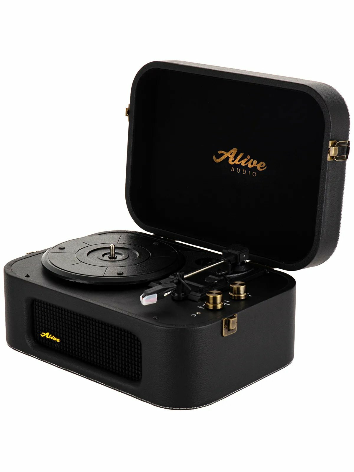 Виниловый проигрыватель Alive Audio: Stories Glam Noir c Bluetooth (STR-06-GN)