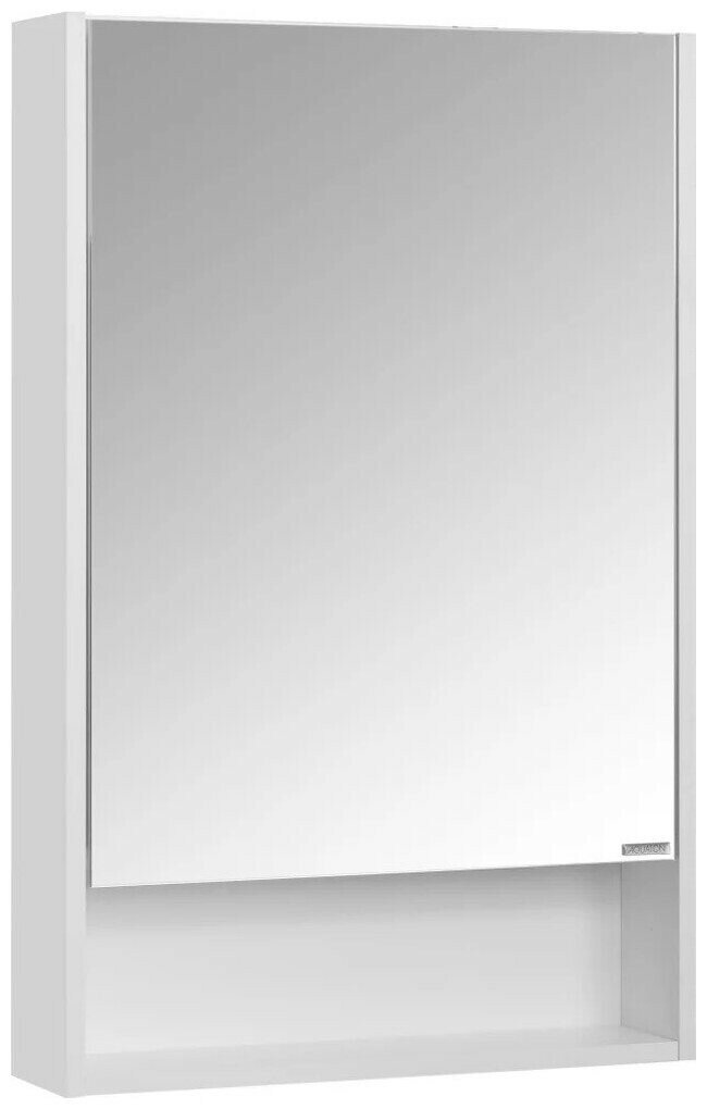 Шкаф с зеркалом Акватон Сканди 55 Белый (1A252102SD010) - фотография № 1
