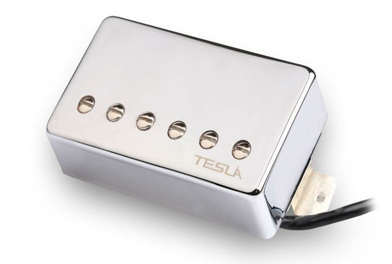 Звукосниматель хамбакер Tesla PLASMA-2/CR/BR Bridge