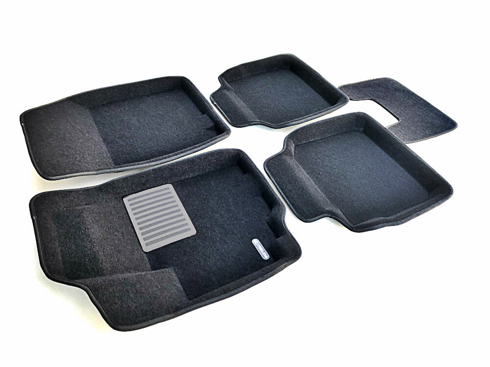 фото Коврики в салон текстиль 3D Business (чёрные) Euromat для Suzuki SX-4 [2013-...]
