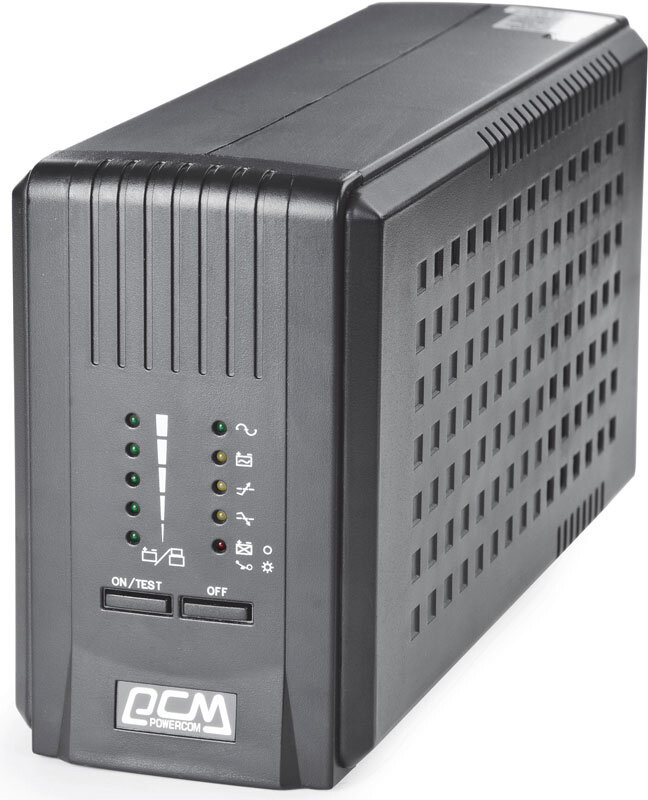 Источник бесперебойного питания Powercom Smart King Pro+ SPT-500 400Вт 500ВА черный/ UPS Powercom Sm