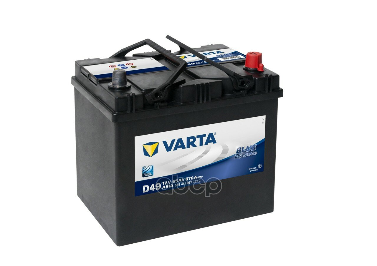 Аккумулятор Varta 65Ah/570 обратная 232х173х225 - фото №1