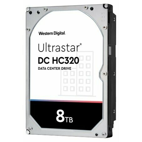 Ƹ  8Tb SATA-III WD (HGST) Ultrastar DC HC320 (0B36404/0B36452) (HUS728T8TALE6L4)