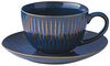 Чашка с блюдцем Gallery (синяя) Объем: 250 мл Easy Life (Nuova R2S) - изображение