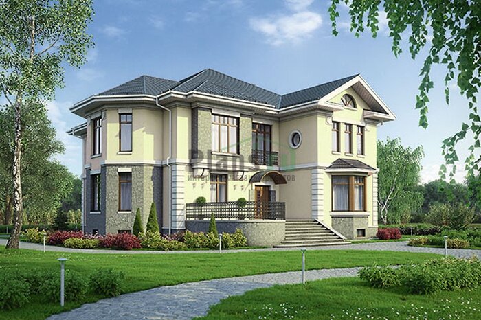 Проект дома Plans-40-11 (479 кв.м, кирпич) - фотография № 1