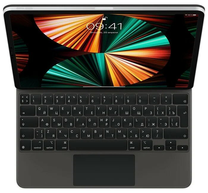 Клавиатура Apple Magic Keyboard для iPad Pro 12.9" 2021, черный (русская раскладка)