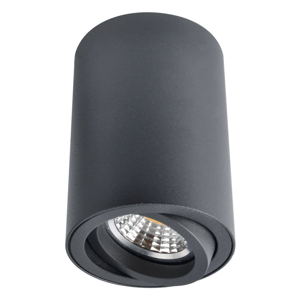 Накладной светильник Arte Lamp Sentry A1560PL-1BK, GU10, кол-во ламп:1шт., Черный