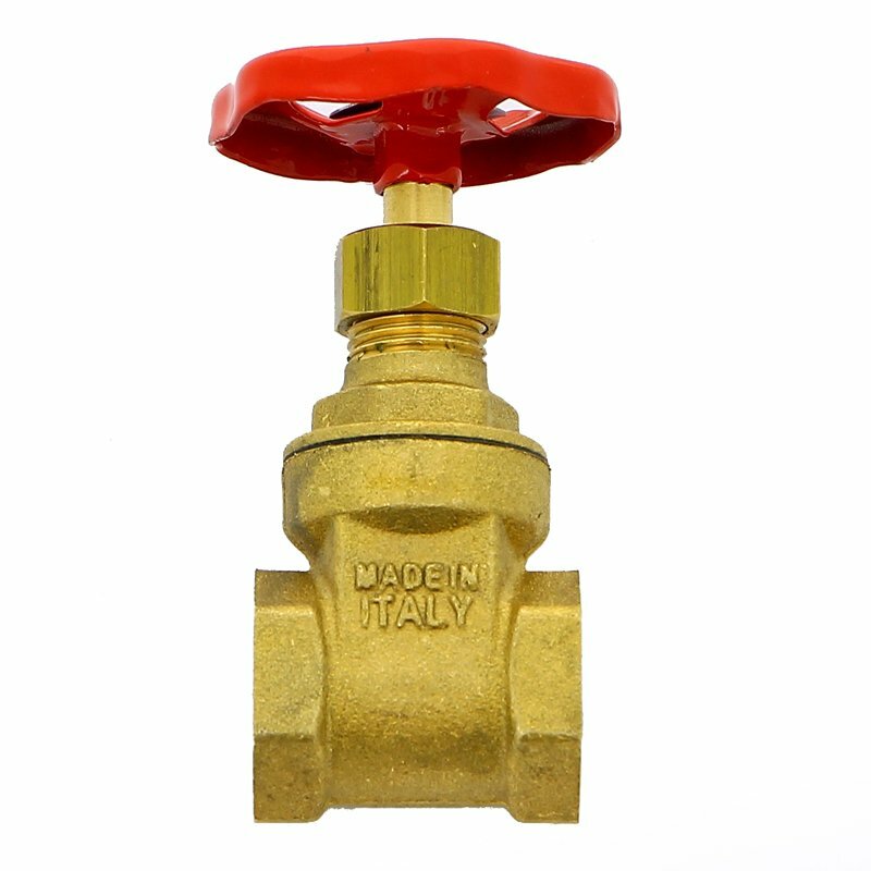 фото Задвижка клиновидная ВВ латунная PN20 UNI-FITT 1"1/2