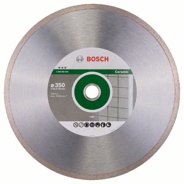 Алмазный диск Bosch Best for Ceramic 350-30/25,4 (2608602640)