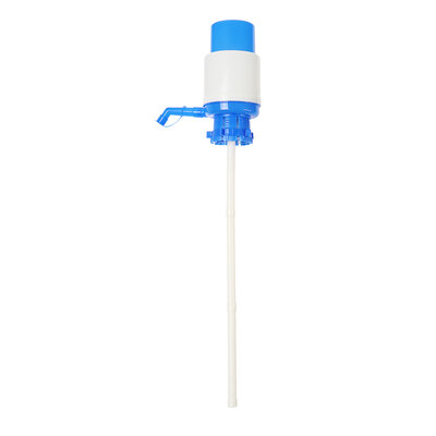 Помпа для воды Luazon механическая средняя под бутыль от 11 до 19 л голубая