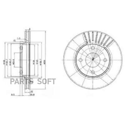 DELPHI BG3359 BG3359_  !\ Ford Focus/Fiesta all 98 2