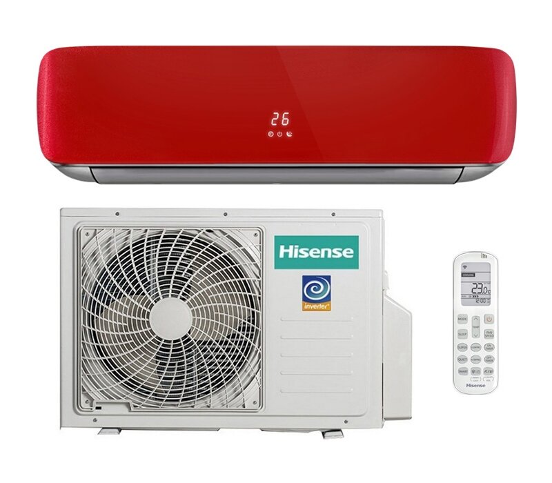  Hisense Red Crystal Super DC Inverter AS-10UW4RVETG00(R)