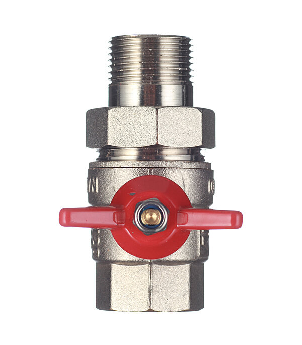 кран шаровой со сгоном 3/4' бабочка valtec vt.227 - фото №2