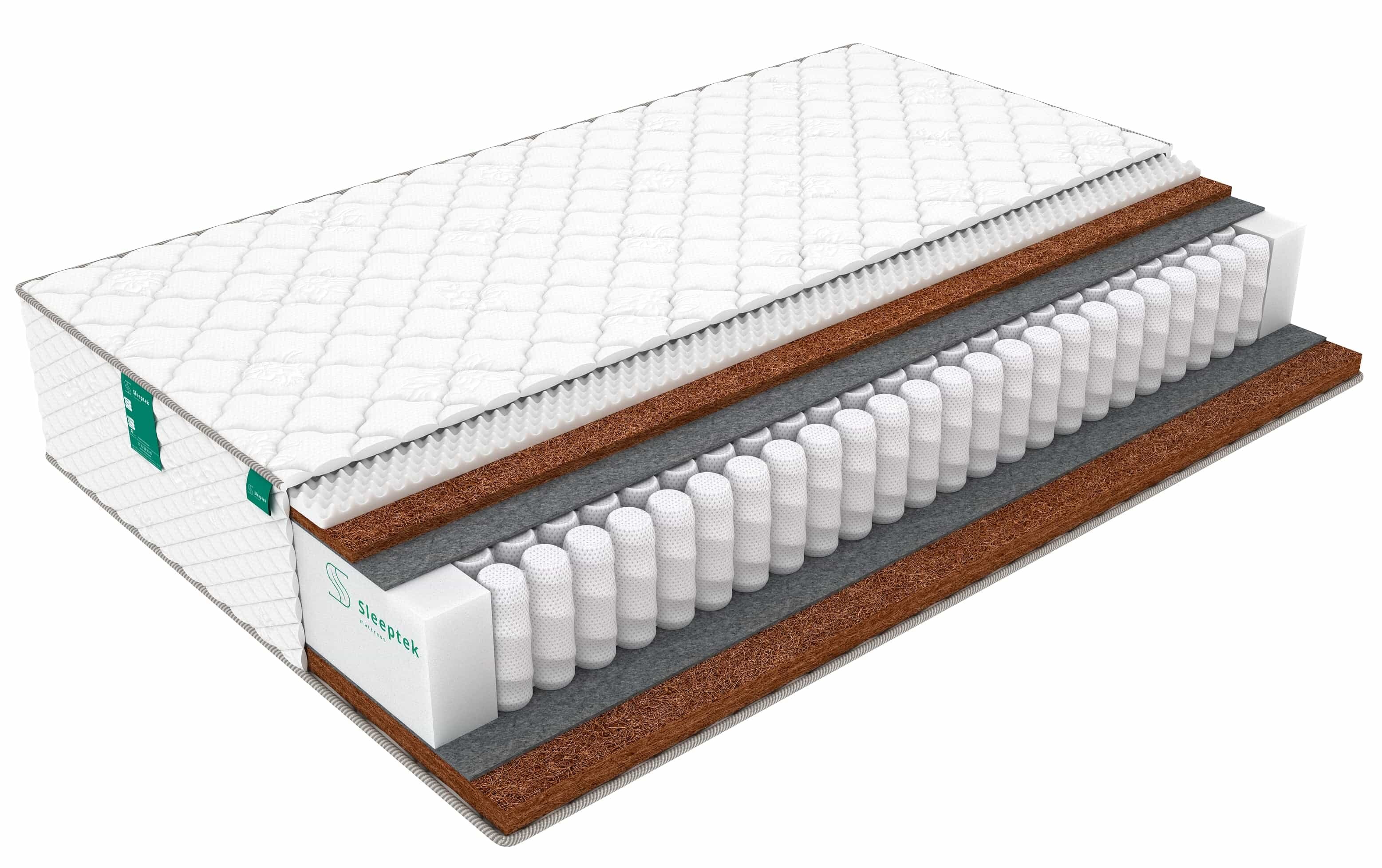 Матрас Sleeptek Premier Big FoamStron Cocos massage, Размер 65х200 см