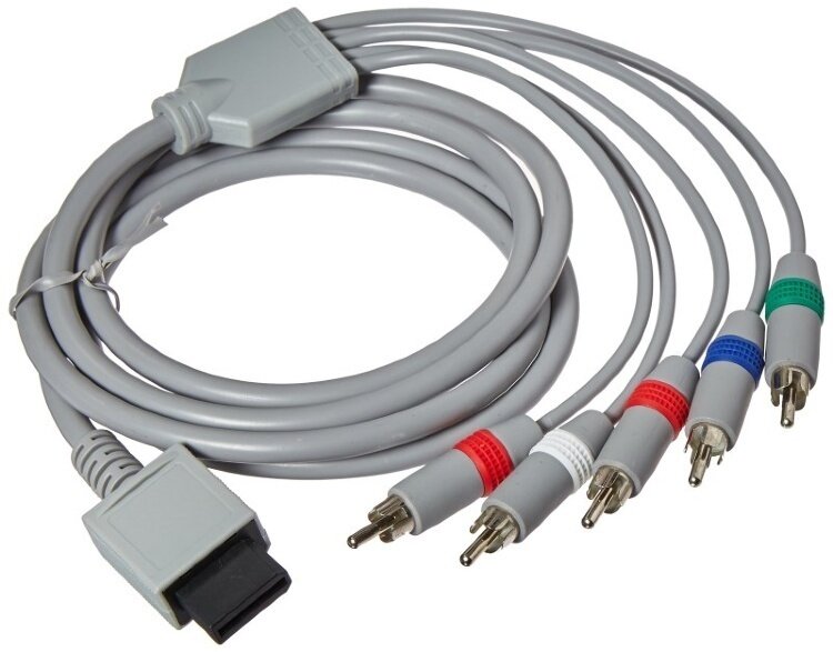 AV-кабель для подключения к ТВ (компонентный) для Nintendo Wii