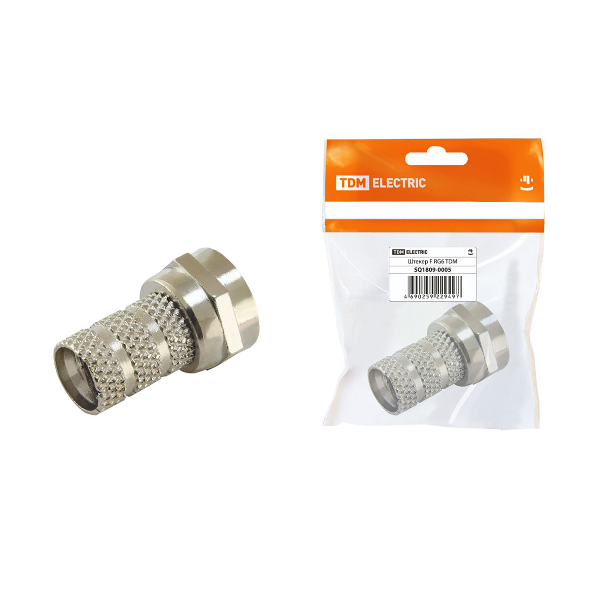 фото Штекер F Tdm Electric, RG6