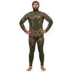 Гидрокостюм для подводной охоты MARLIN CAMOSKIN PRO GREEN 7 мм (t воды 10-18), р 52(L) - изображение