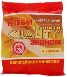 Quality Клей обойный Quality, универсальный, мягкая упаковка, 150 г