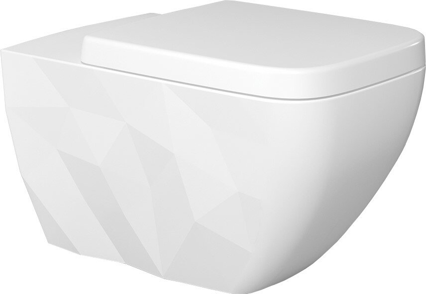 Bien Унитаз подвесной Bien Kristal безободковый