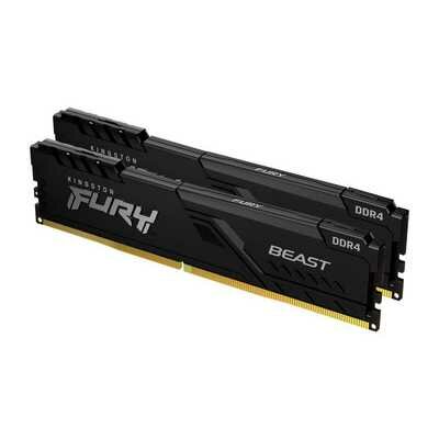 Оперативная память Kingston Fury Beast Black KF432C16BB1K2/32