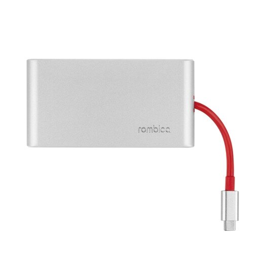 USB-Хаб ROMBICA Type-C Hermes, красный (TC-00253)