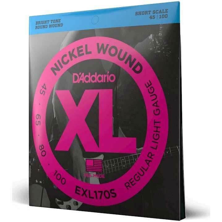 Струны для бас-гитары D'ADDARIO EXL170 S