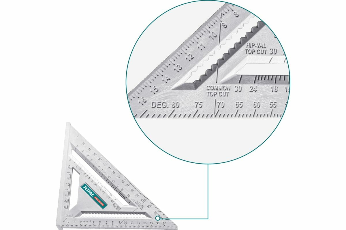 Кровельный угольник (170 мм) TOTAL TMT61212 - фотография № 4